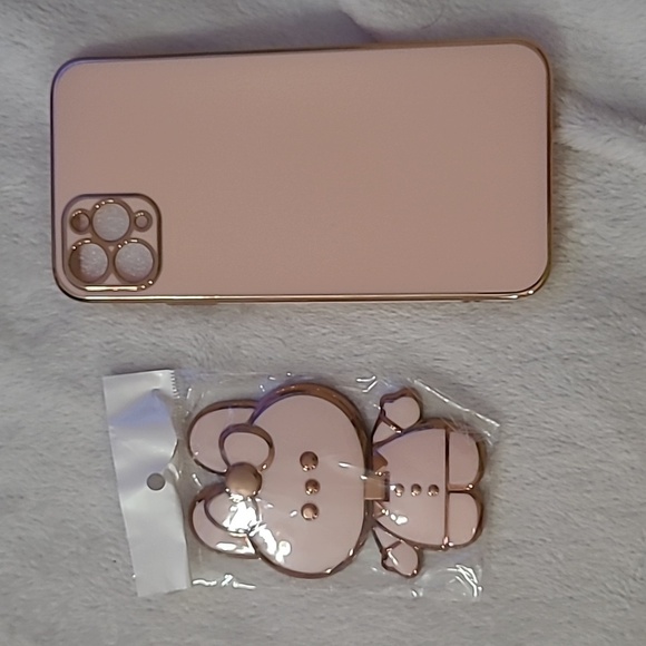 Other - Iphone 11 Pro max Case Cute Hidden Rabbit Bunny Mirror Kickstand